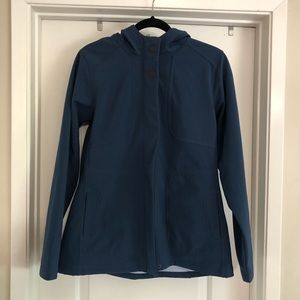 Lucy Blue Water Resistant Zip Jacket